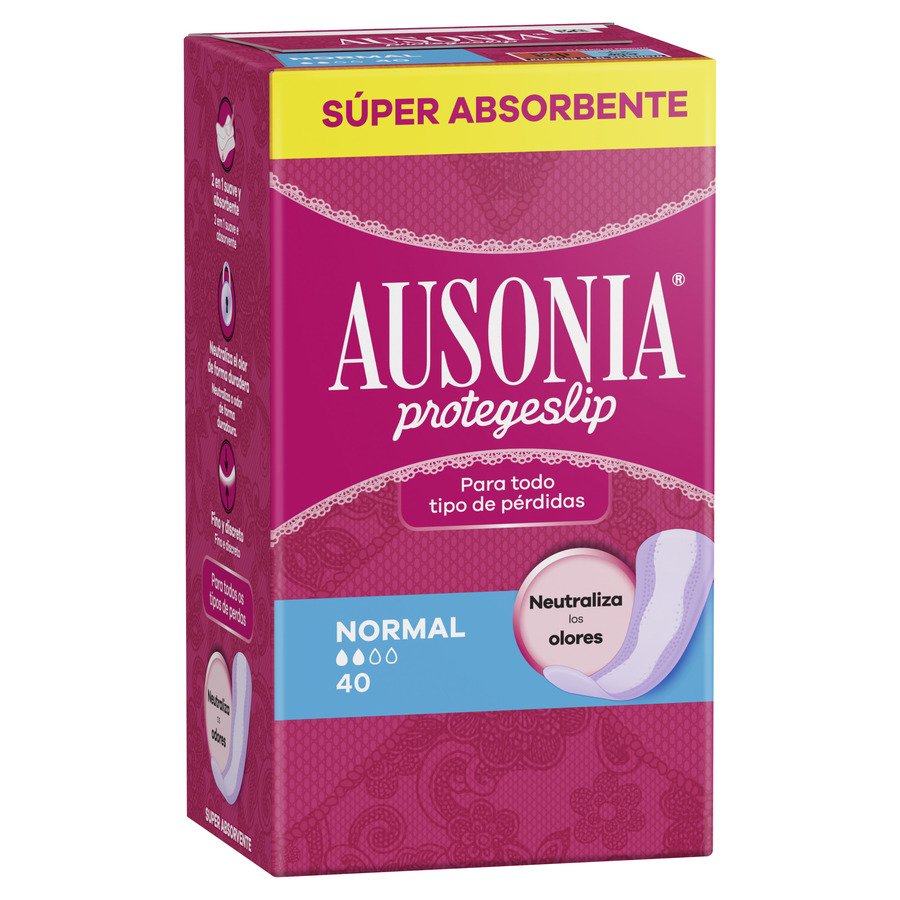 Imagen de Protegeslip AUSONIA normal 40 unidades