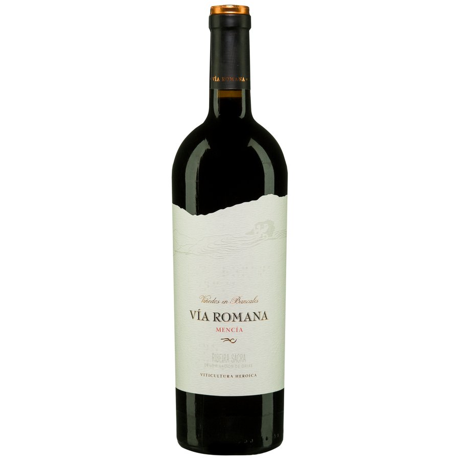Vino tinto D.O.Ribeira Sacra VIA ROMANA mencía botella 75 cl