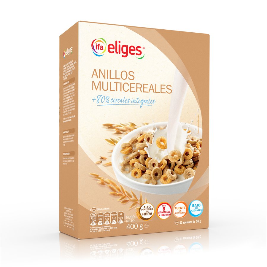 Anillos multicereales IFA ELIGES 400 g