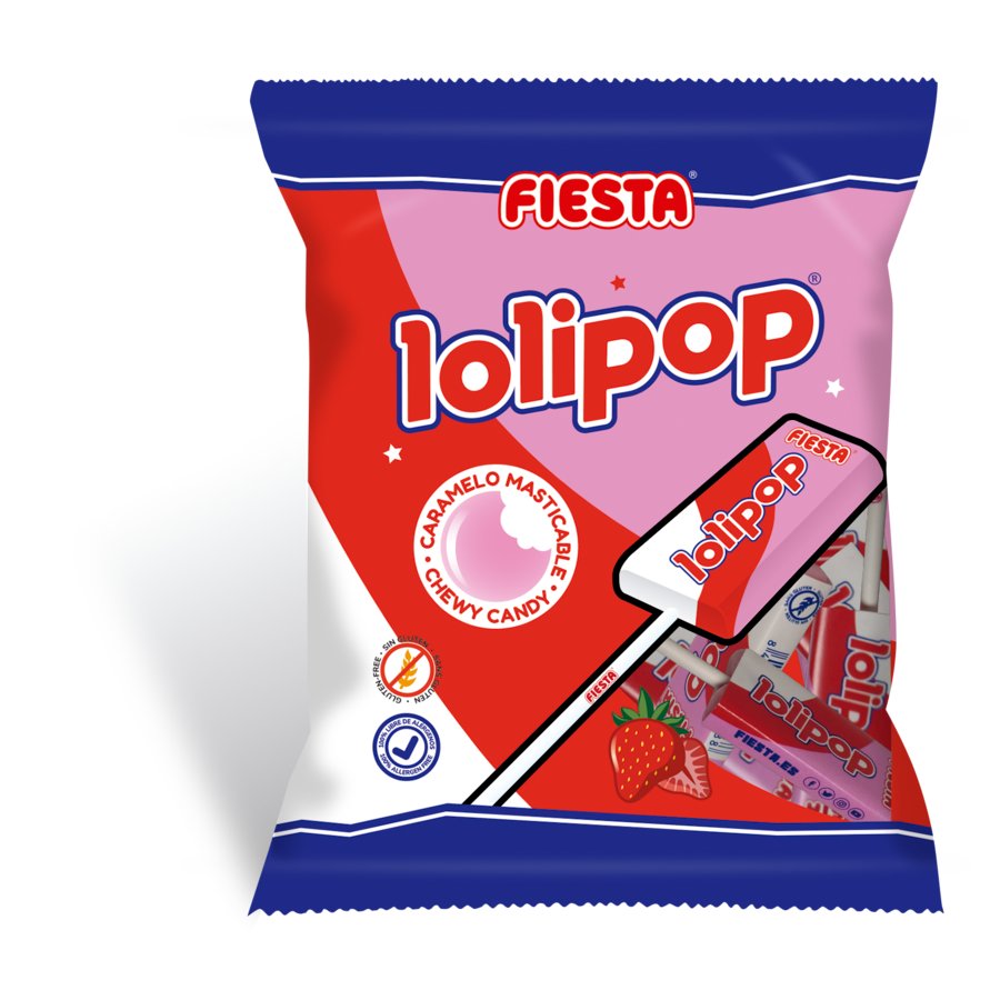 Lolipop FIESTA bolsa 7 unidades 80,5 g