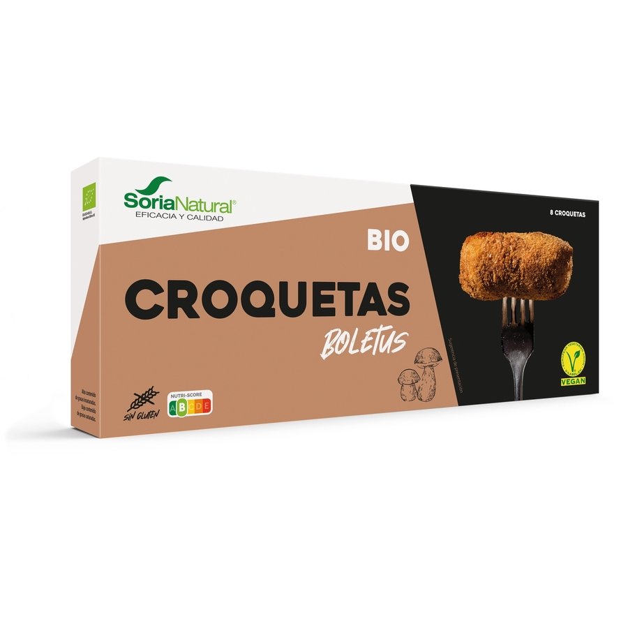 Croquetas boletus SORIA NATURAL Bio sin gluten 250 g
