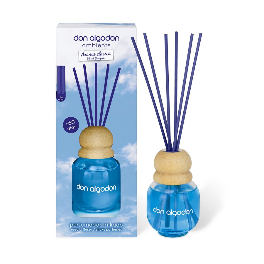 Ambientador varitas DON ALGODÓN Clásico 60 ml