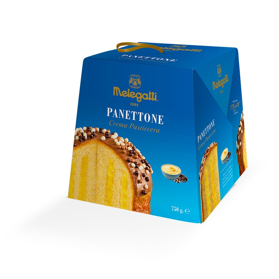 Panettone crema pasticcera MELEGATTI 750 g
