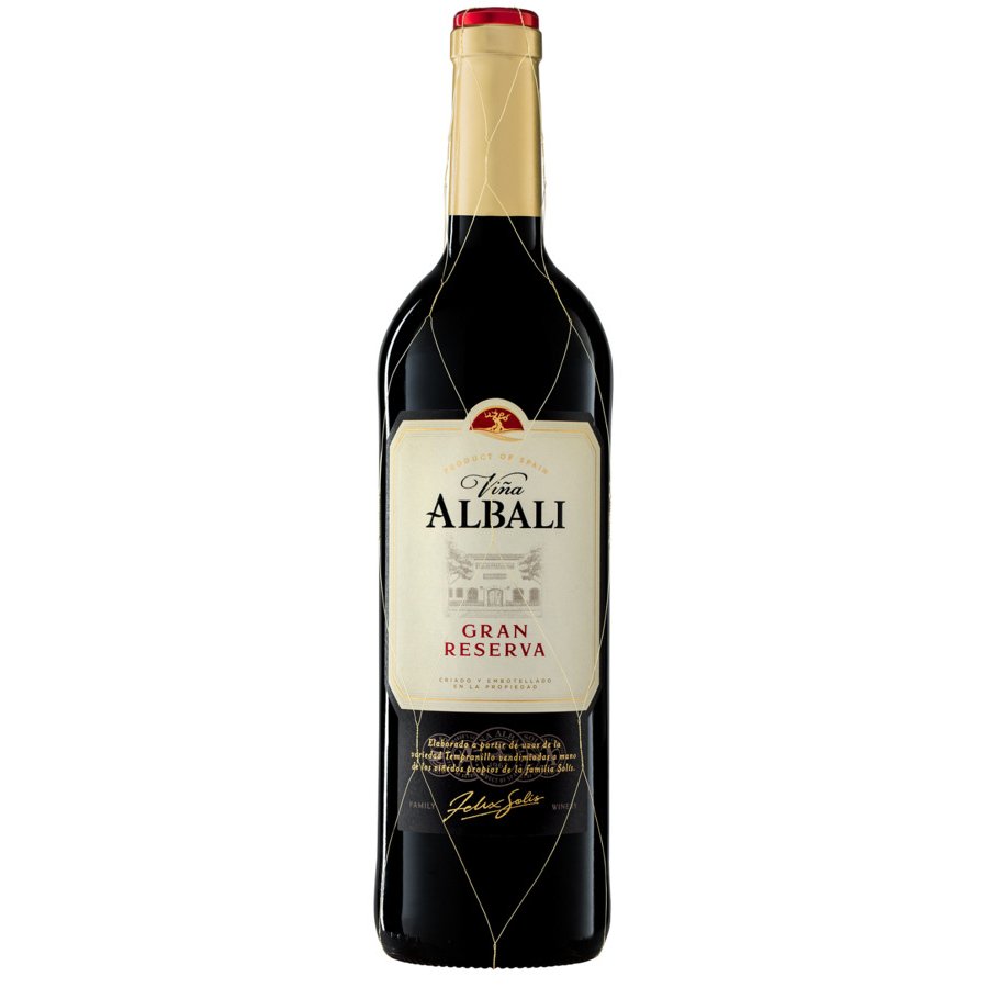 Vino tinto D.O.Valdepeñas VIÑA ALBALI tempranillo Gran Reserva botella 75 cl