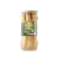 Espárragos blancos IFA ELIGES gruesos 9/12 Extra frasco 205 g pne.
