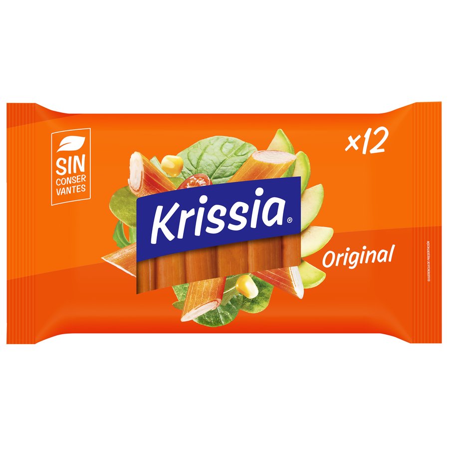 Barritas refrigeradas KRISSIA bolsa 180 g