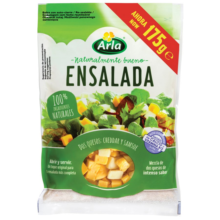 Queso en dados ARLA especial ensaladas bolsa 175 g