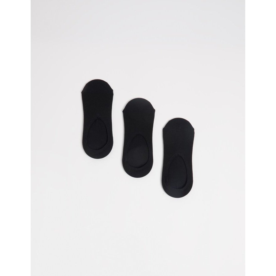 Pack 3 calcetines técnico negro talla 39-46