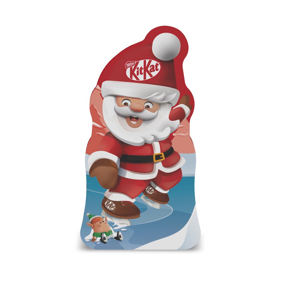 Chocolatinas NESTLE Kit Kat Papa Noel 110,8 g