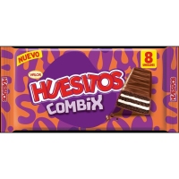 Chocolatina HUESITOS Combix leche 8x20 g