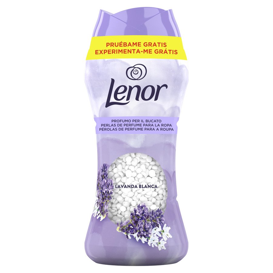 Perlas perfume ropa LENOR Lavanda blanca 195 g
