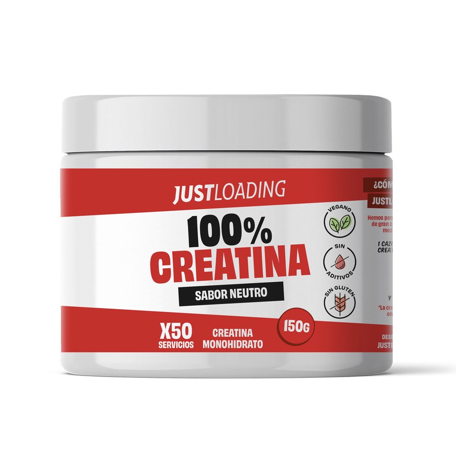 Creatina JUST LOADING sabor neutro bote 150 g