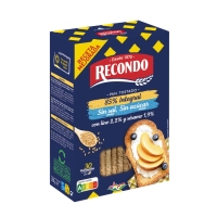 Pan RECONDO integral sin sal, sin azúcar añadido 30 rebanadas 270 g