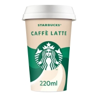 Café refrixerado STARBUCKS Caffe Latte 220 ml
