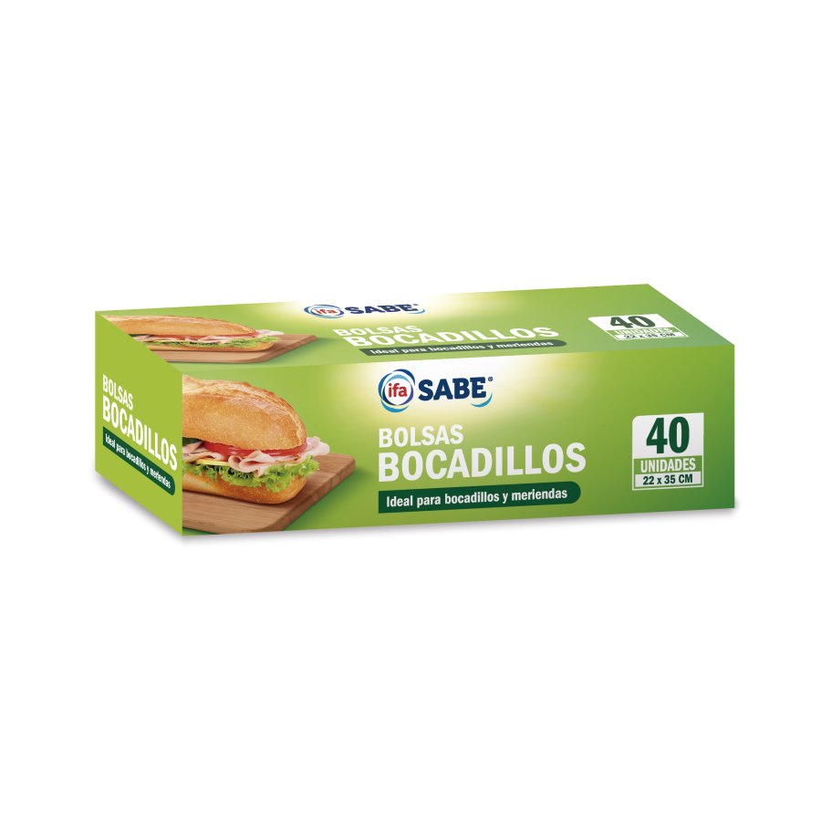 Bolsa bocadillo IFA SABE 40 unidades