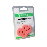 Discos callos ovalados PLUSKITT 8 unidades
