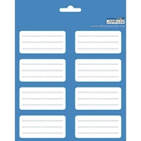 Etiquetas adhesivas nombre COLOR BLUE