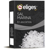 Sal mariño IFA ELIGES escamas estoxo cartón 125 g