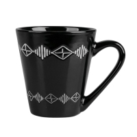 Taza étnica negra 18 cl