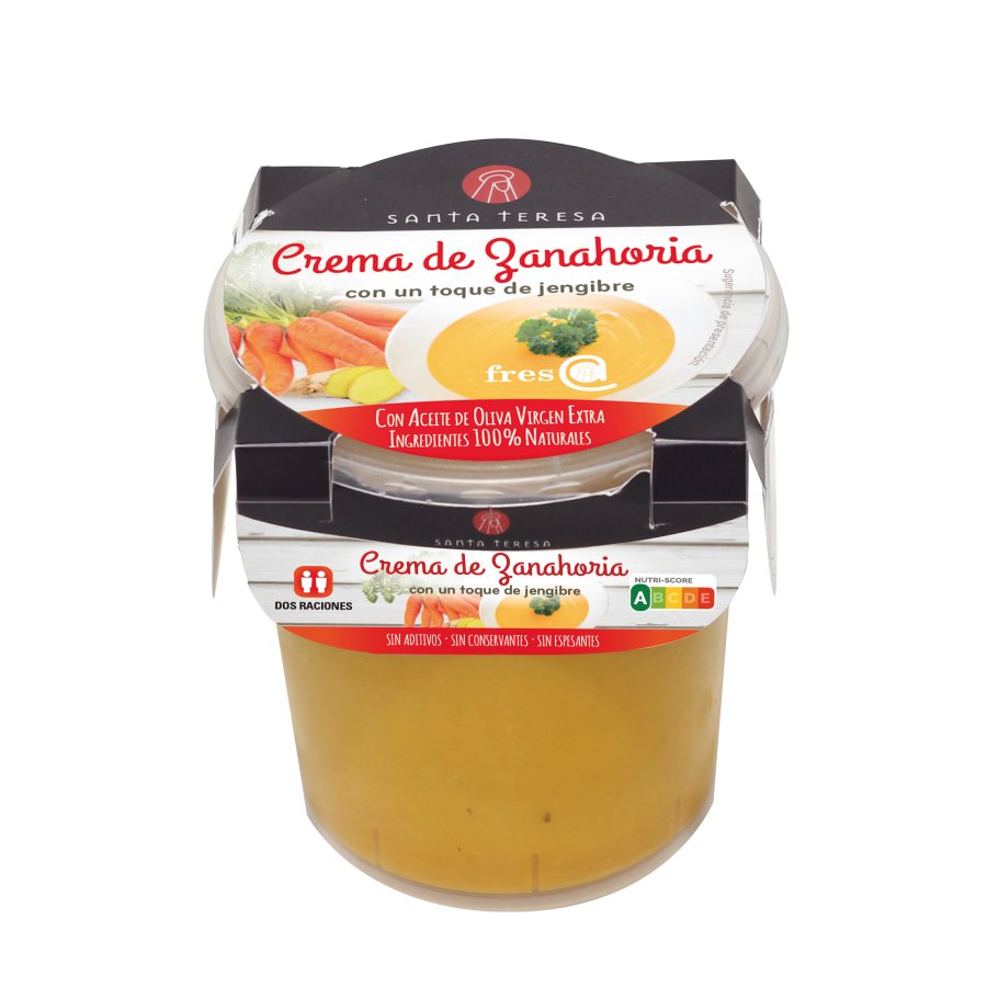 Crema zanahoria SANTA TERESA 400 ml
