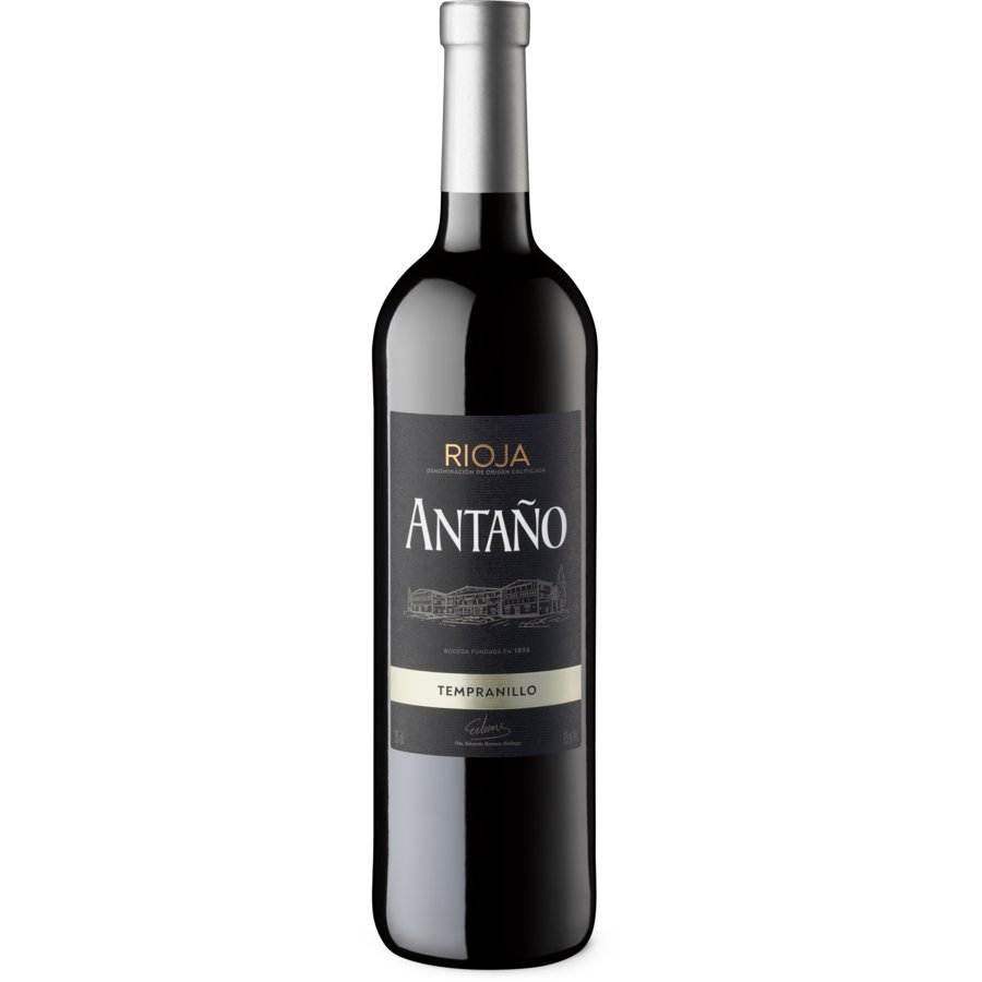 Vino tinto D.O.Ca.Rioja ANTAÑO Cosecha botella 75 cl