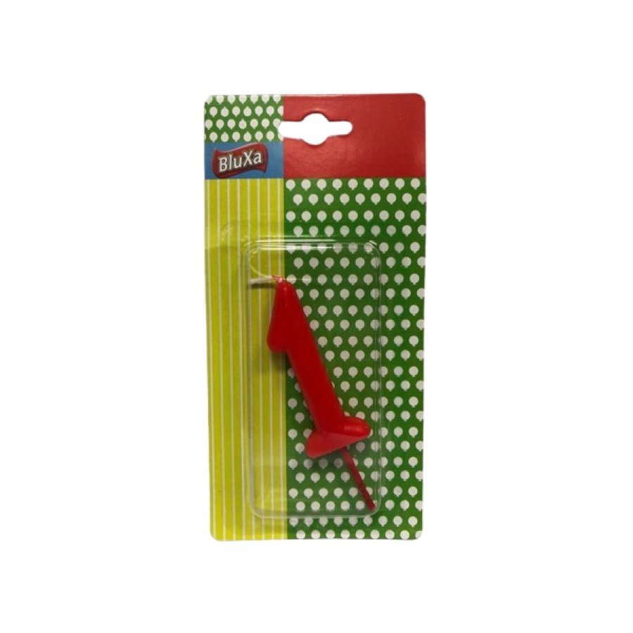 Vela aniversario número 1