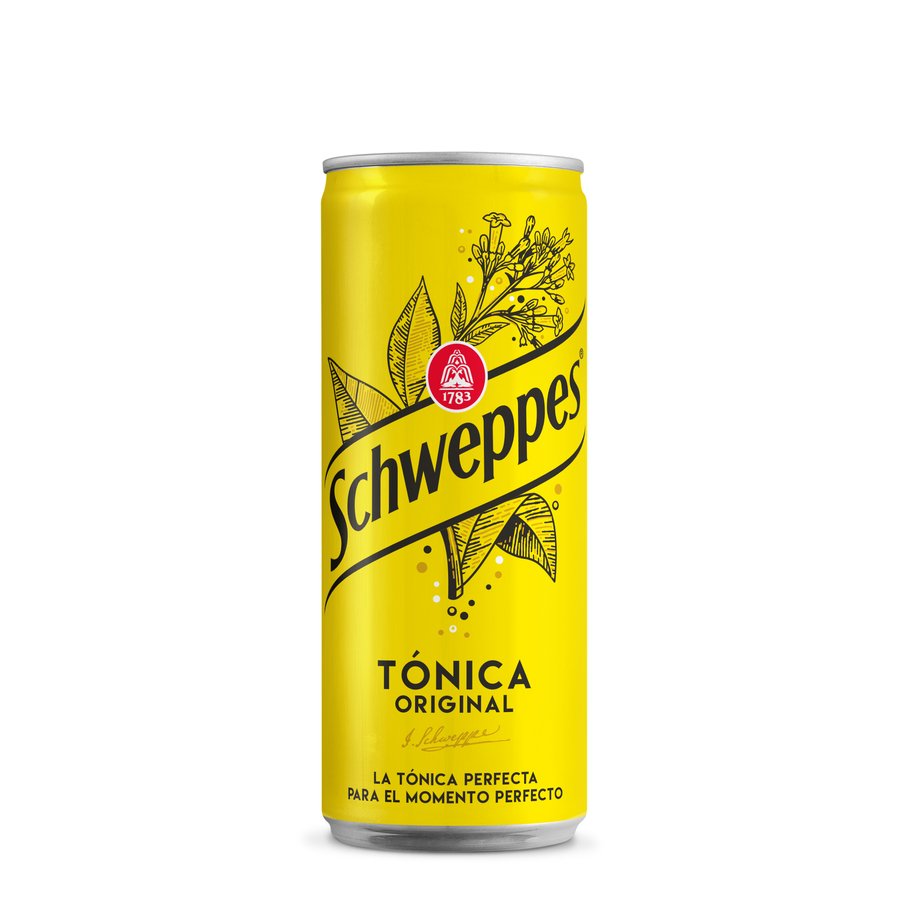 Tónica SCHWEPPES lata 33 cl