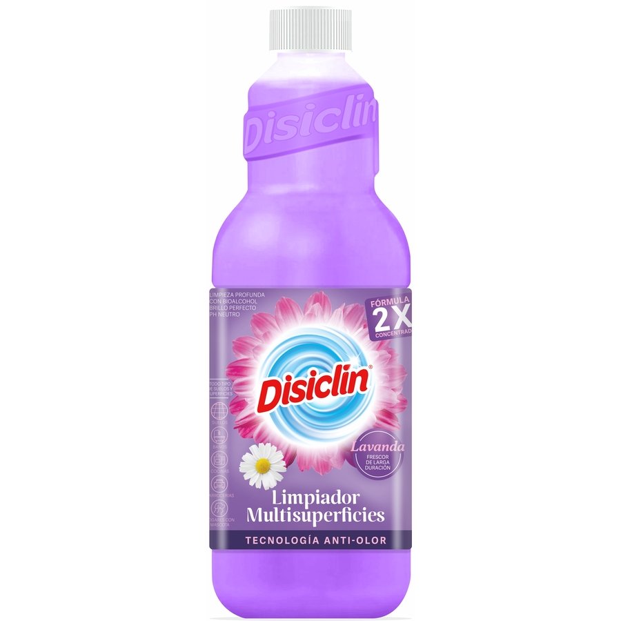 Limpiador higienizante DISICLIN multiusos lavanda 1 l