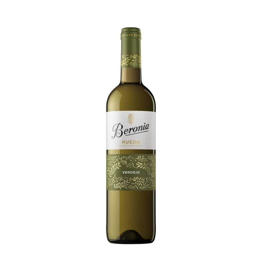 Vino blanco D.O.Rueda BERONIA verdejo botella 75 cl