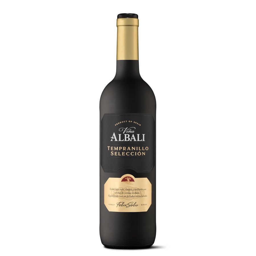 Vino tinto D.O.Valdepeñas VIÑA ALBALI tempranillo Selección botella 75 cl