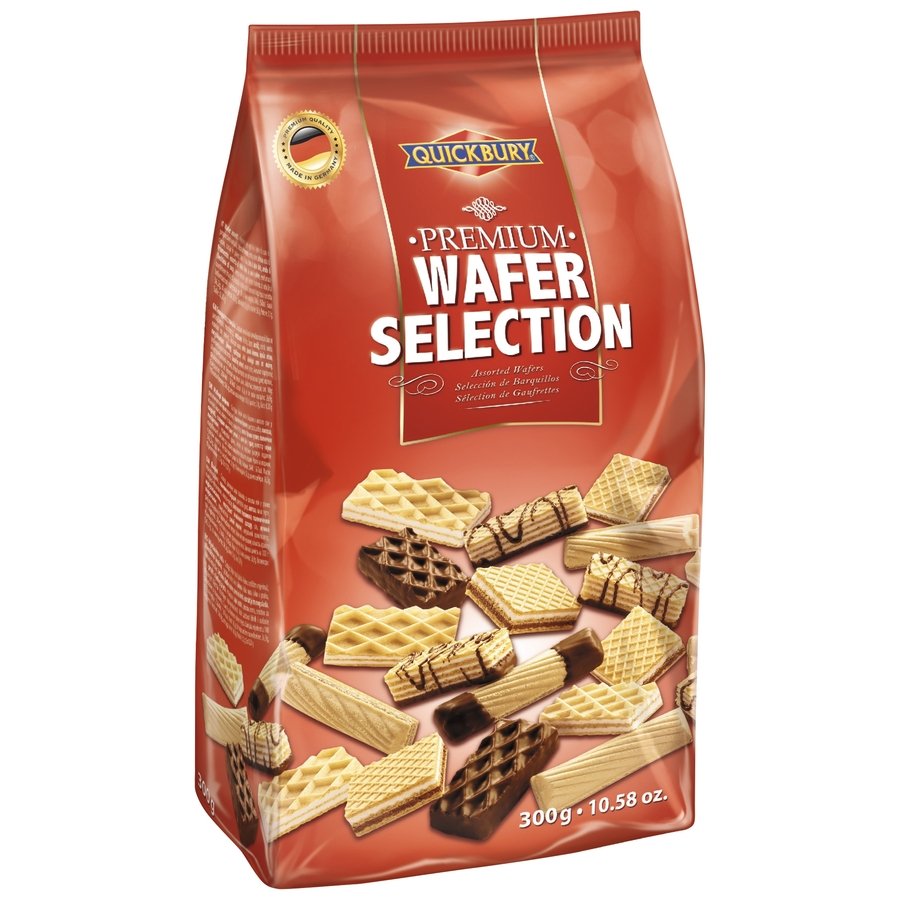 Barquillos QUICKBURY Wafer Selection bolsa 300 g