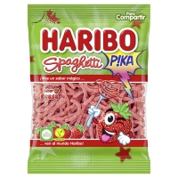Caramelos goma HARIBO Spaghetti Pika Fresa bolsa 150 g