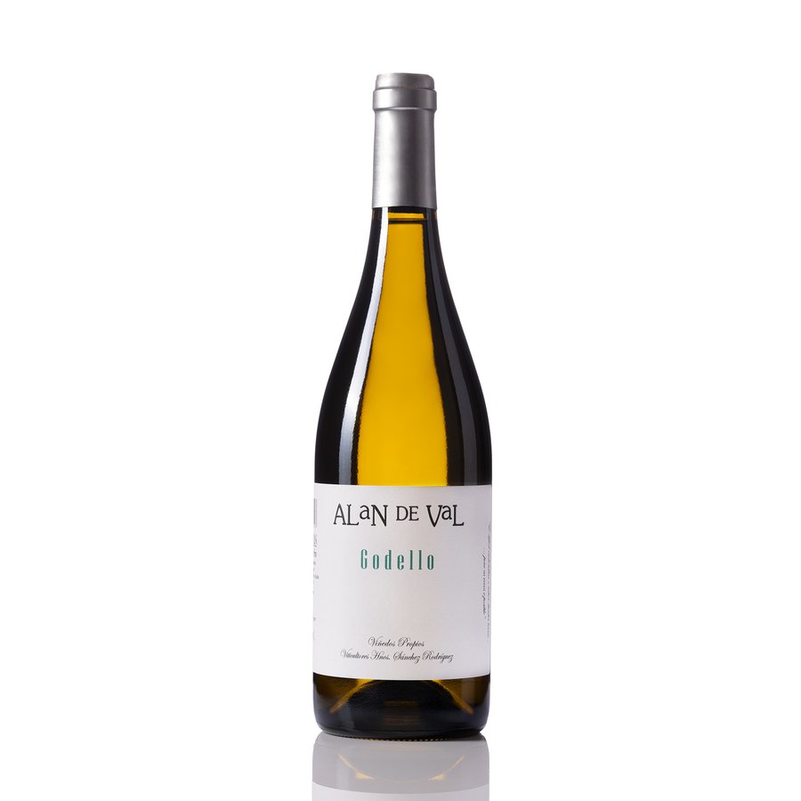 Vino blanco D.O.Valdeorras ALAN DE VAL godello botella 75 cl