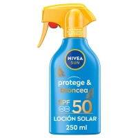 Protector solar NIVEA protexe&broncea FP50 pistola 250 ml