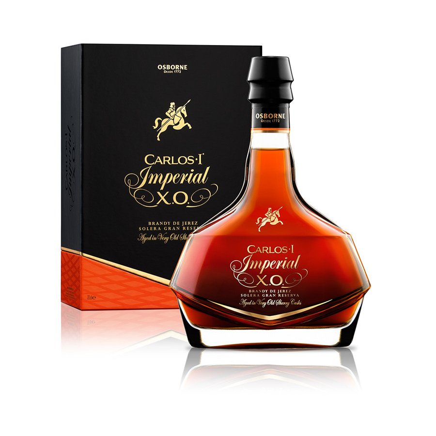 Brandy CARLOS I IMPERIAL botella estuche 70 cl