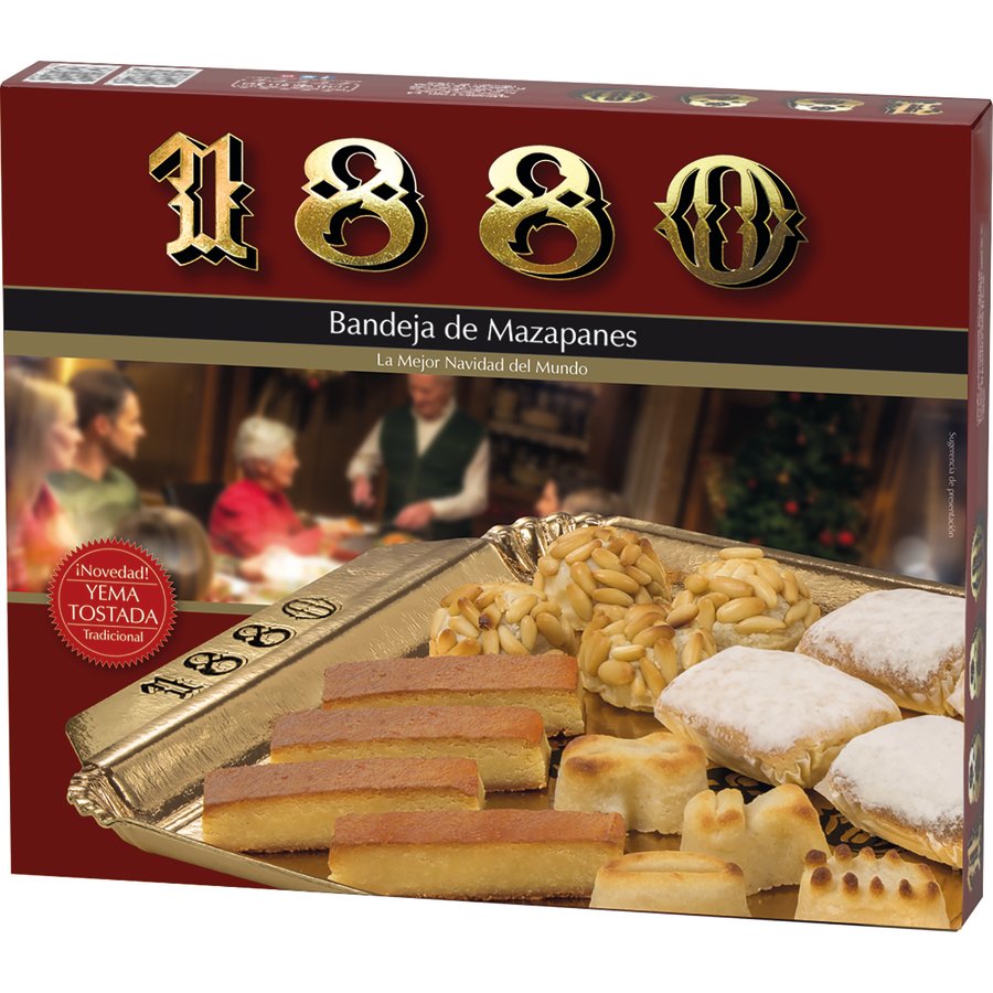 Bandeja de mazapanes 1880 caja 295 g