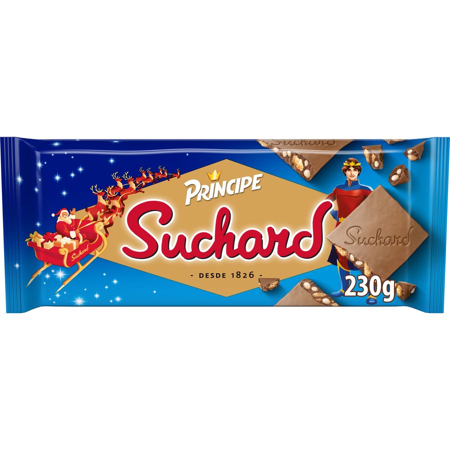 Turrón SUCHARD chocolate Príncipe 230 g