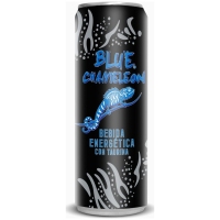 Bebida enerxética BLUE CHAMELEON lata 50 cl