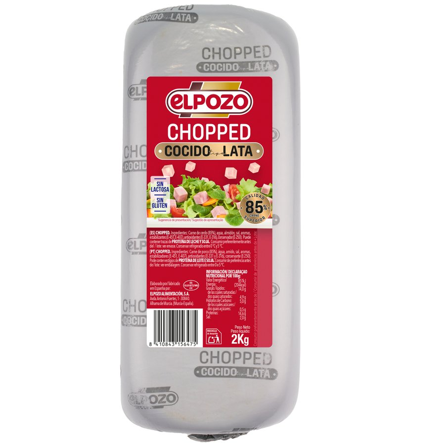 Chopped cocido tipo lata ELPOZO kilo
