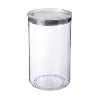 Bote cocina 2 l transparente gris TATAY