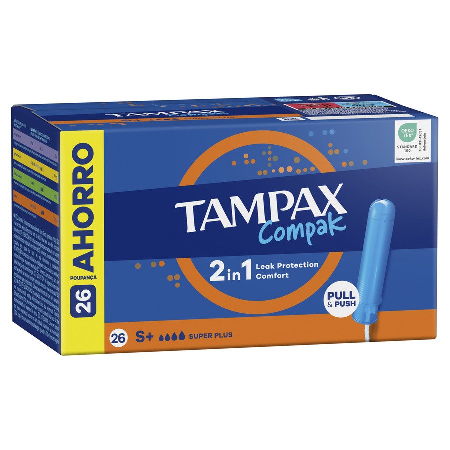 Tampones TAMPAX Compak Superplus 26 unidades