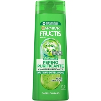 Champú GARNIER FRUCTIS Pure Fresh pepino purificante 380 ml