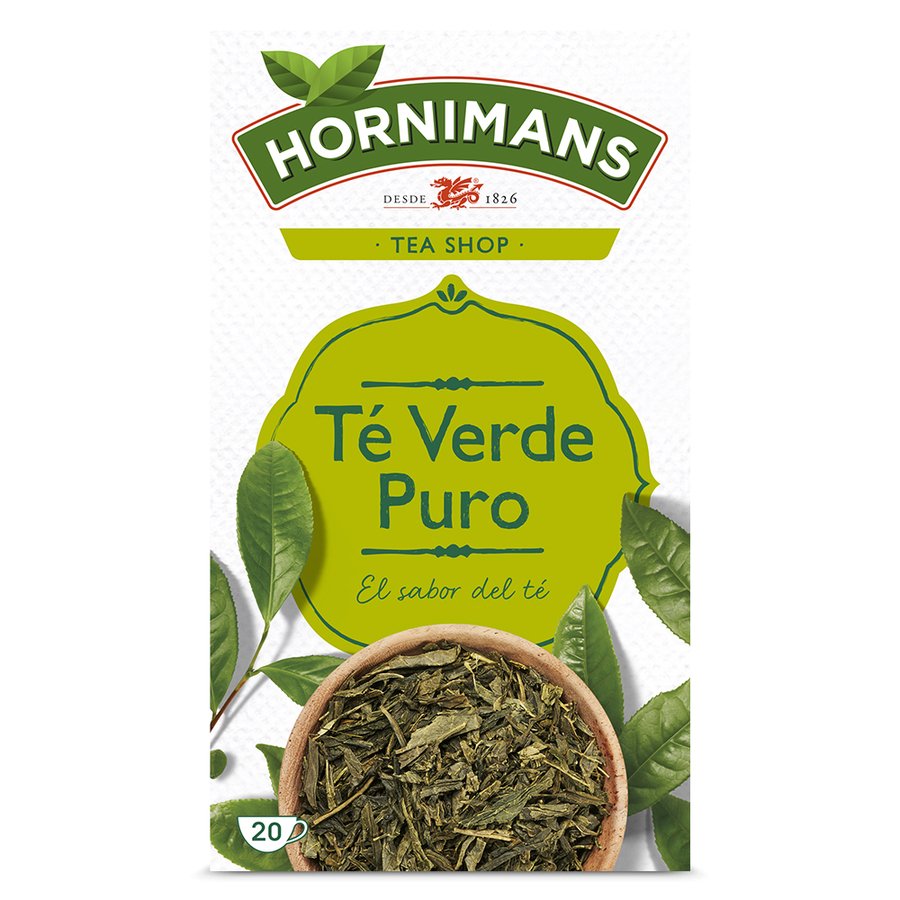 Té verde extrapuro HORNIMANS 20 unidades
